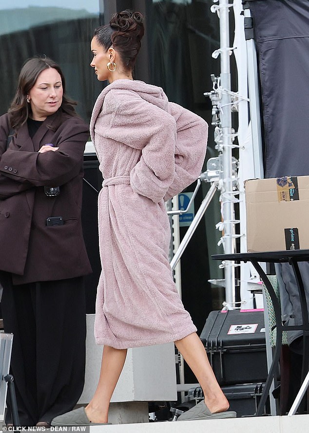 She has been attempting to crack America in recent months after she made it to the final of the murder mystery show