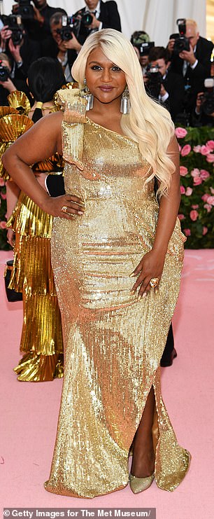 Mindy pictured in 2019