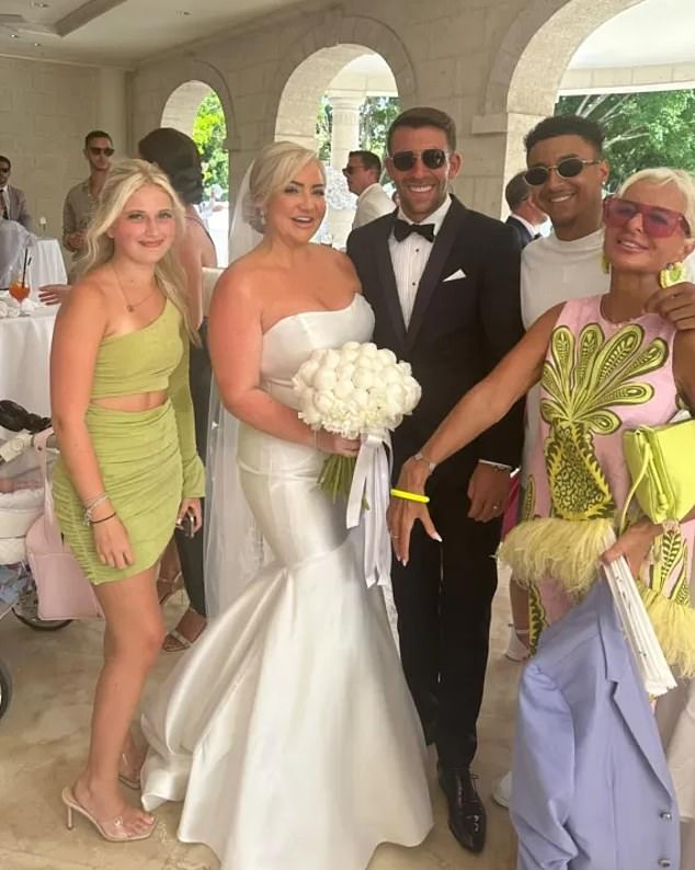 Barbados wedding of Molly-Mae’s manager and close friend, Francesca Britton and Fleetwood Town goalkeeper Jay Lynch