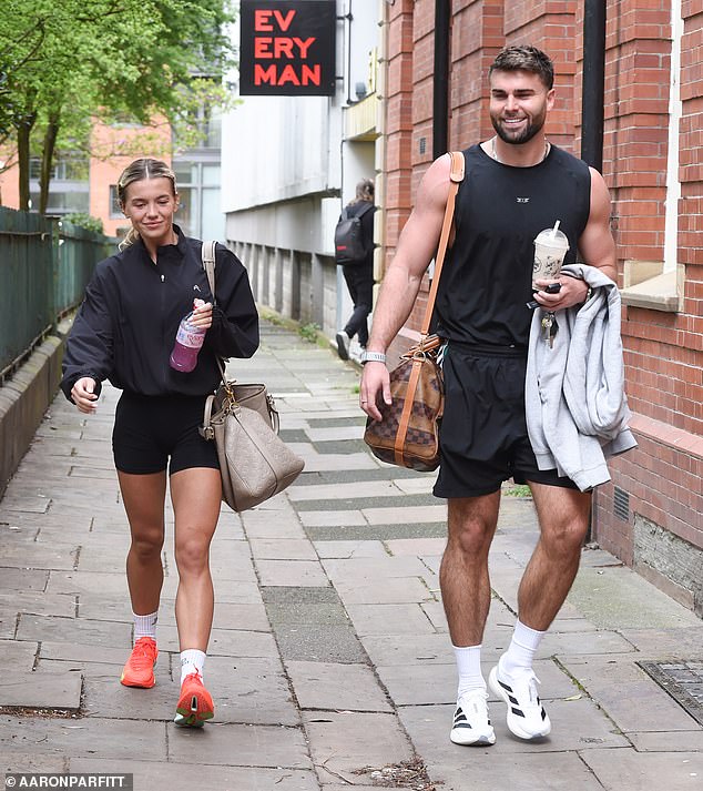 Molly Smith and her fiancé Tom Clare have revealed their secrets to getting in shape ahead of their wedding, after they showed off their matching Louis Vuitton bags while leaving the gym