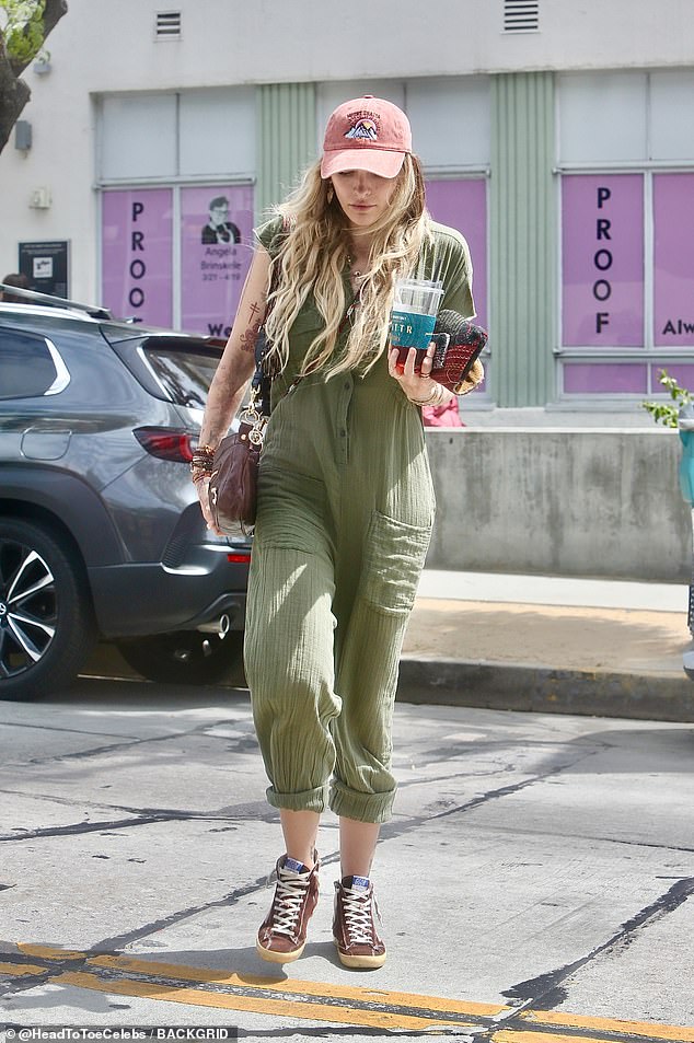 The model and actress, 28, was seen running errands in Los Angeles on Friday in a laid-back ensemble, with the Berlin premiere seemingly the last thing on her mind
