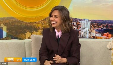 Lisa Wilkinson made a welcome return to the Today set on Wednesday, marking her first appearance on the Nine breakfast show in almost a decade