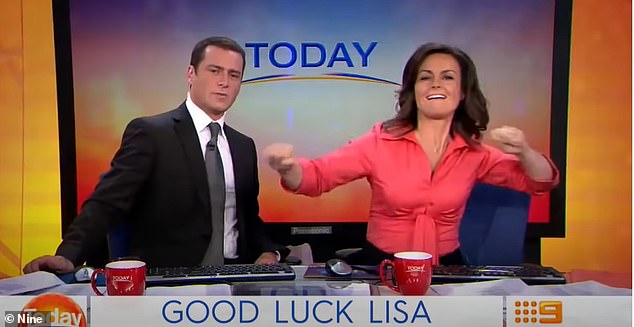 A montage package featuring some of Karl and Lisa's most memorable moments played on screen. 'That stuff lives on the internet. I don't know if you've noticed, Karl!' Lisa said