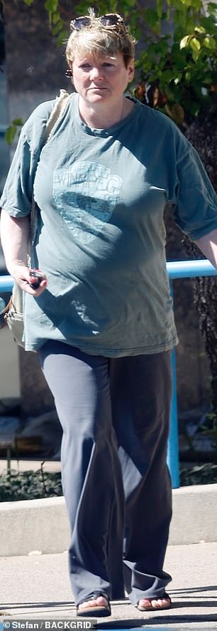 The star was spotted a day after the reboot trailer dropped