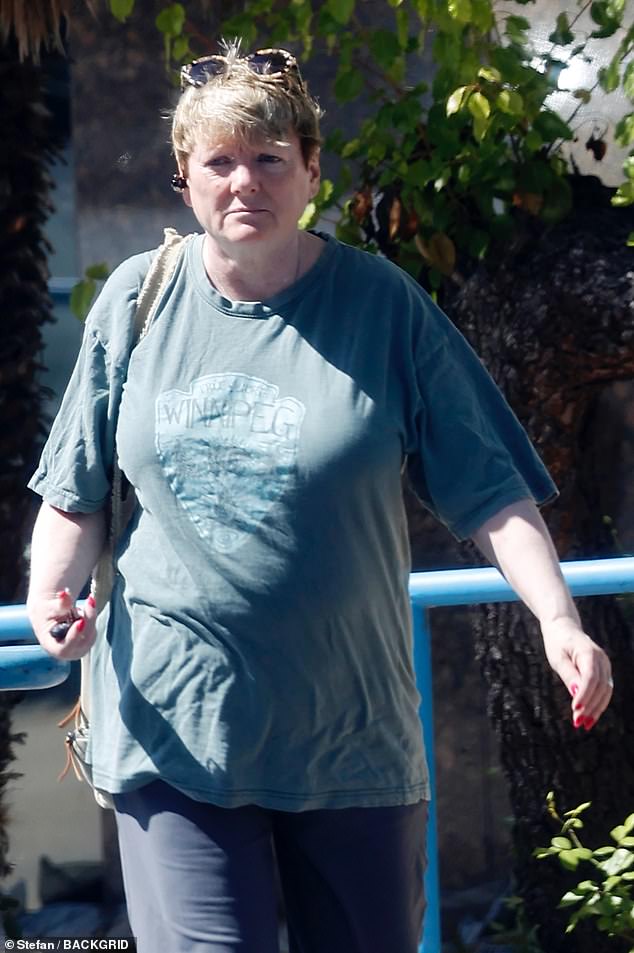 Little House on the Prairie star Alison Arngrim made a rare outing in Los Angeles as Netflix prepares for a reboot of the beloved series