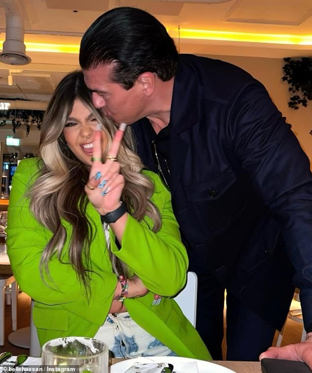 Belle, whose father is film actor Tamer Hassan (pictured), describes joining the show as 'definitely a lot different as an experience'