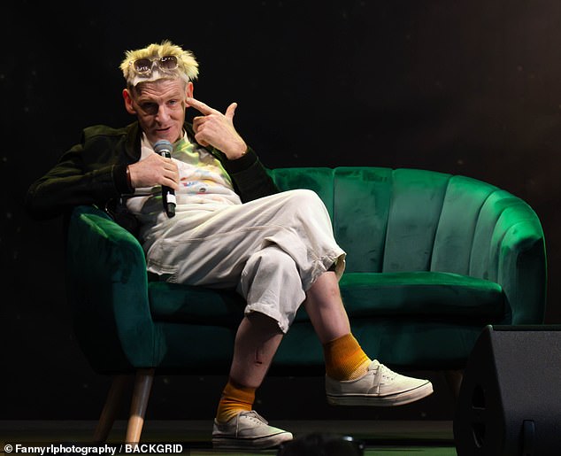 Troubled Peaky Blinders star Paul Anderson shows off a dramatic new look as he attends Comic Con in Paris