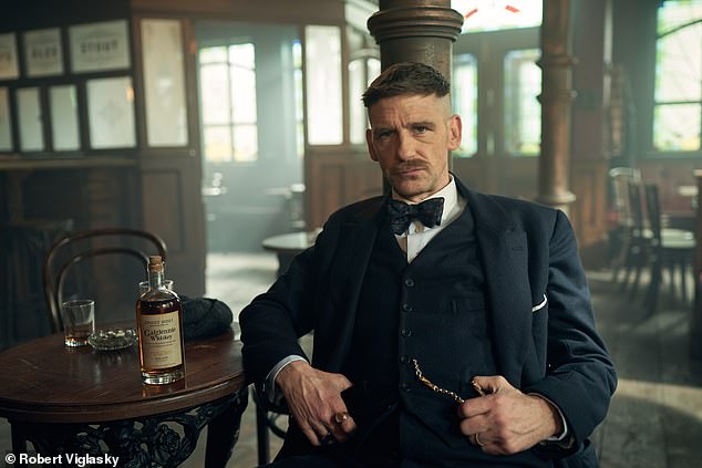 The actor, 48, most recently failed to reprise his role as Arthur Shelby Jr alongside Cillian Murphy in Netflix's movie Immortal Man amid chaos in his personal life (Pictured in the series in 2019)
