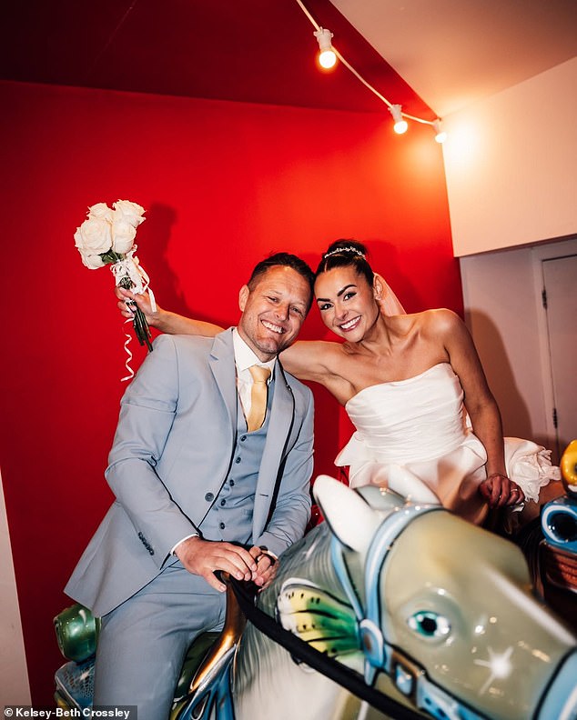 The actress, who is known for playing Scarlett Nicholls in the ITV soap, took to Instagram to share a glimpse into her big day