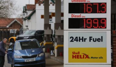 UK inflation jumps to 3.3% in March as fuel prices surge