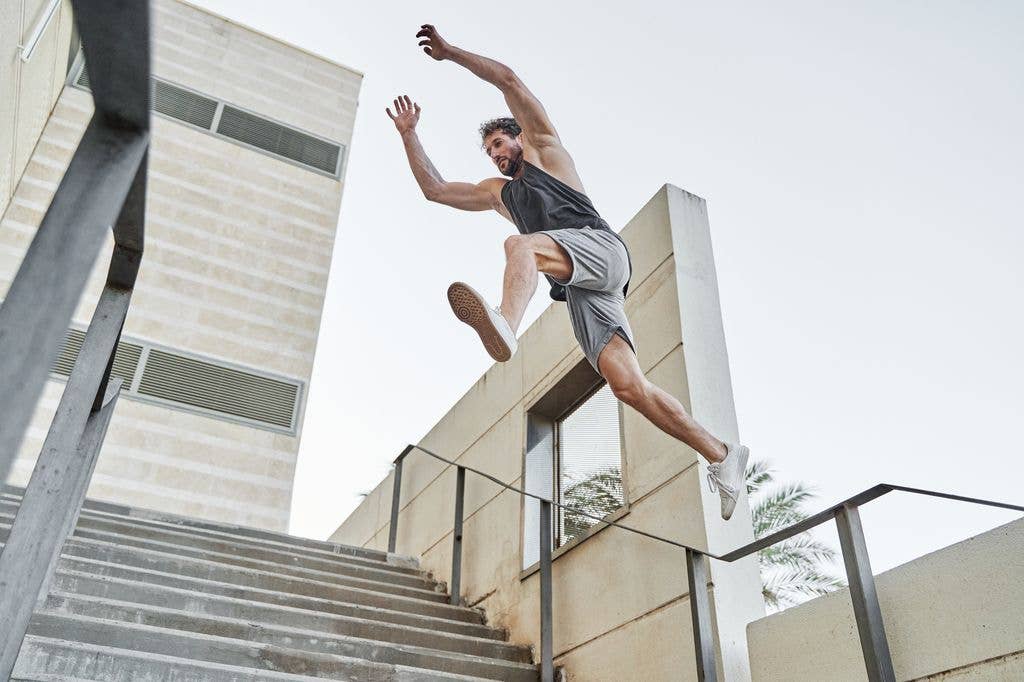 parkour man