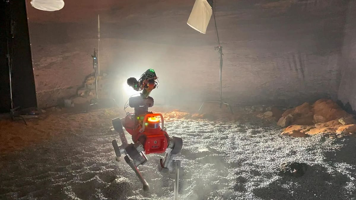 Swiss researchers test robot dog designed to speed up Moon and Mars exploration