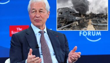 JPMorgan CEO Jamie Dimon has a blunt message for Wall Street on Iran war jitters