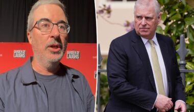 John Oliver eviscerates 'horrendous' royal family, hopes Prince Andrew will end up 'in hell' 