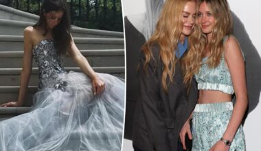 Nicole Kidman's daughter Sunday Rose attends prom in Oscar de la Renta ballgown