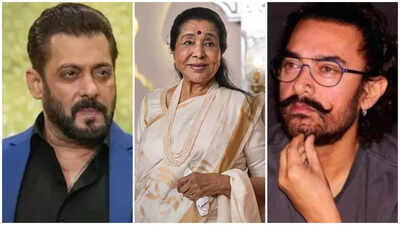Asha Bhosle passes away at 92: Salman Khan ‘heartbroken’ over ‘huge loss’, Aamir Khan says ‘it’s the end of an era’