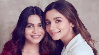 'Currently weeping': Alia Bhatt breaks down in tears at sister Shaheen Bhatt's engagement to Ishaan Mehra