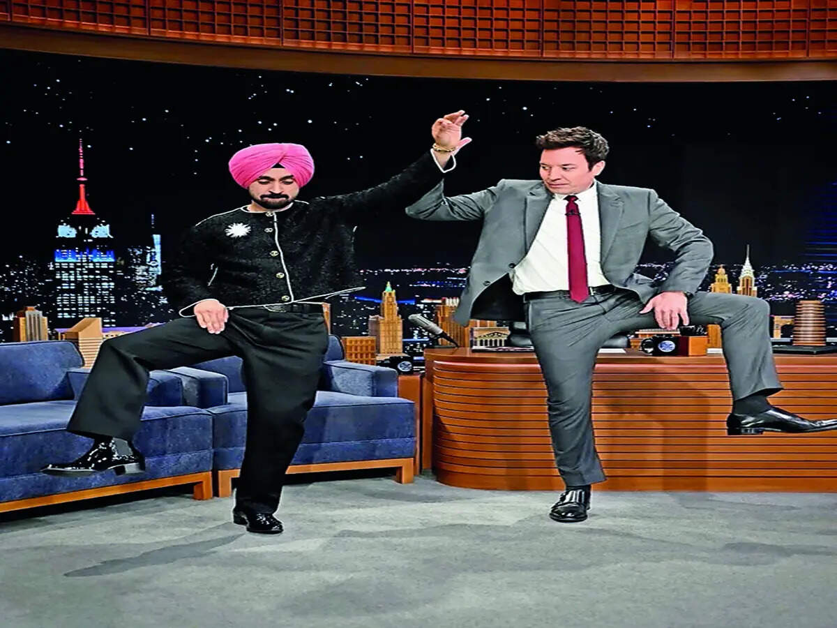 Diljit brings bhangra to Fallon