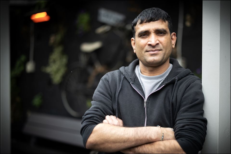 Vasantkumar Barot sold his house in India to help cover a €15,000 payment for a work permit and the promise of a good job. Photo: David Conachy