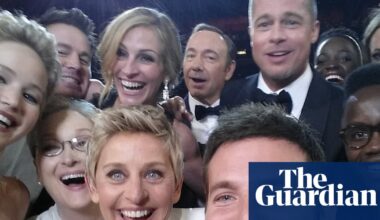Ellen DeGeneres’ Oscars selfie: was this the moment pop culture shattered into a billion pieces? | Oscars