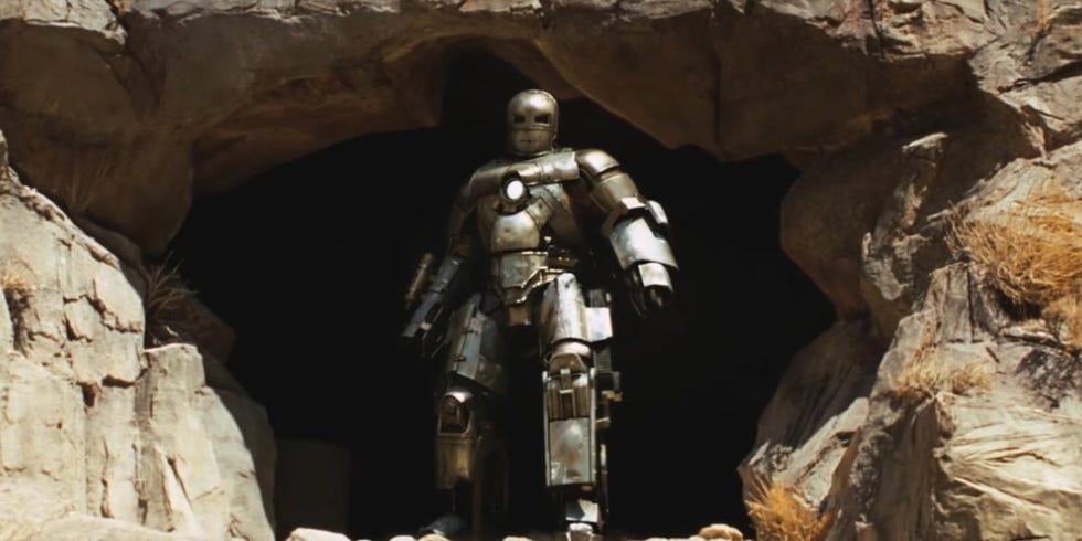 Tony Stark Iron Man Mark 1 armour Tony Stark Iron Man Mark 1 armour