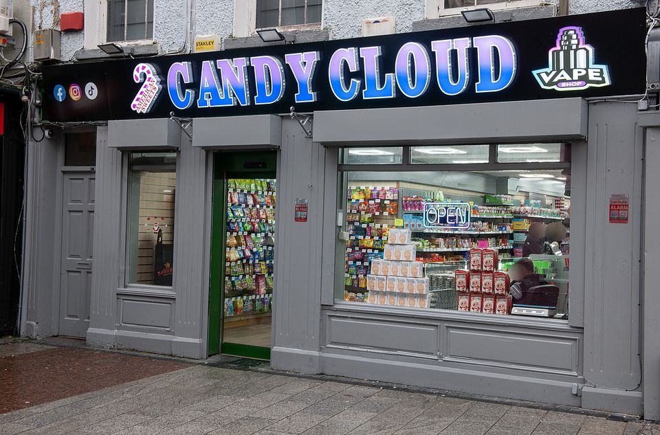 The new Candy Cloud vape shop in North Main Street in Wexford town. Pic: Jim Campbell