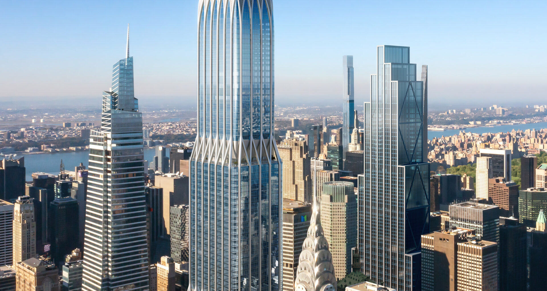 SOM supertall skyscraper next to Grand Central advances