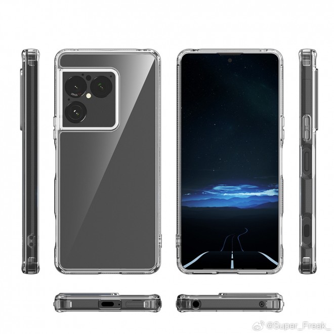 Sony Xperia 1 VIII case render