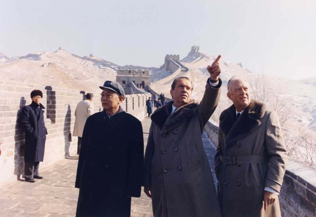 Richard Nixon became the first U.S. president to visit China in February 1972.
