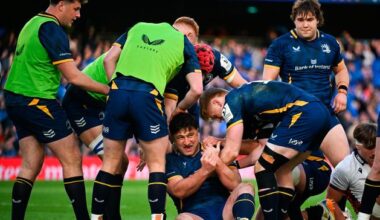 Leinster stay alive in Champions Cup after chaotic last 16 victory over Edinburgh