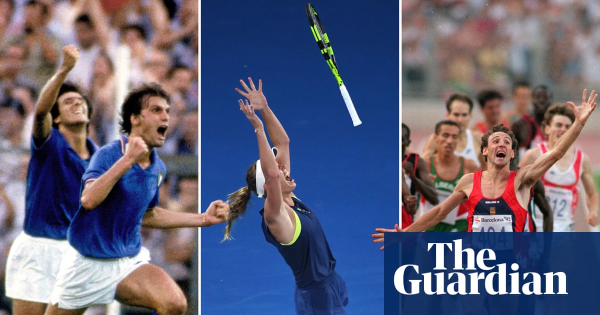 The Joy of Six: moments of unbridled joy in sport | Sport