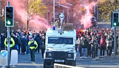 Edwin Poots says residents ‘may have to block road’ to stop Cliftonville fans getting to Windsor Park – The Irish News