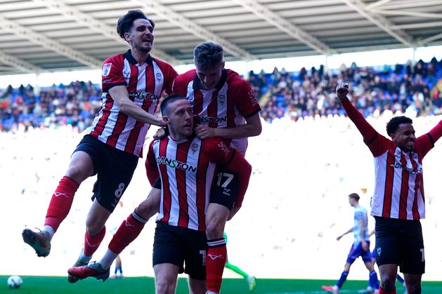 Ireland’s Jack Moylan on target as Lincoln clinch promotion to Championship for first time in 65 years