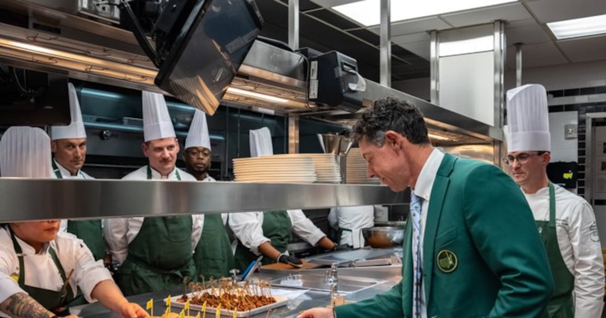 Rory McIlroy wanted to enjoy the Masters Dinner as well. Well la-di-da, Mr Fancy – The Irish Times