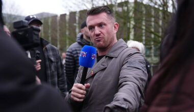 Protesters ‘manipulated by outside actors’ like Tommy Robinson, says O’Callaghan