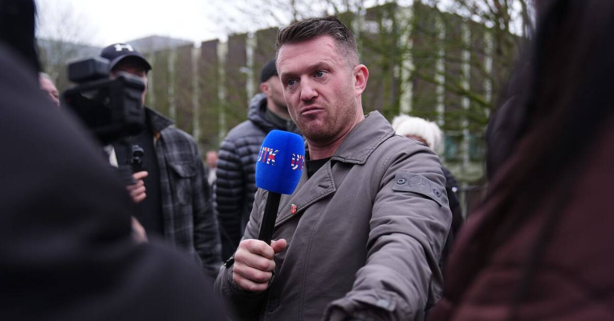 Protesters ‘manipulated by outside actors’ like Tommy Robinson, says O’Callaghan