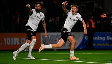 James McClean sent off as Ronan Teahan strikes late leveller for Dundalk