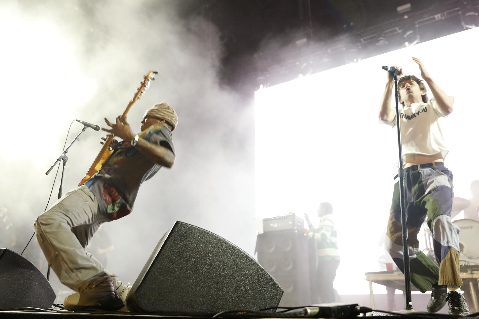 Turnstile performs at Coachella 2022.