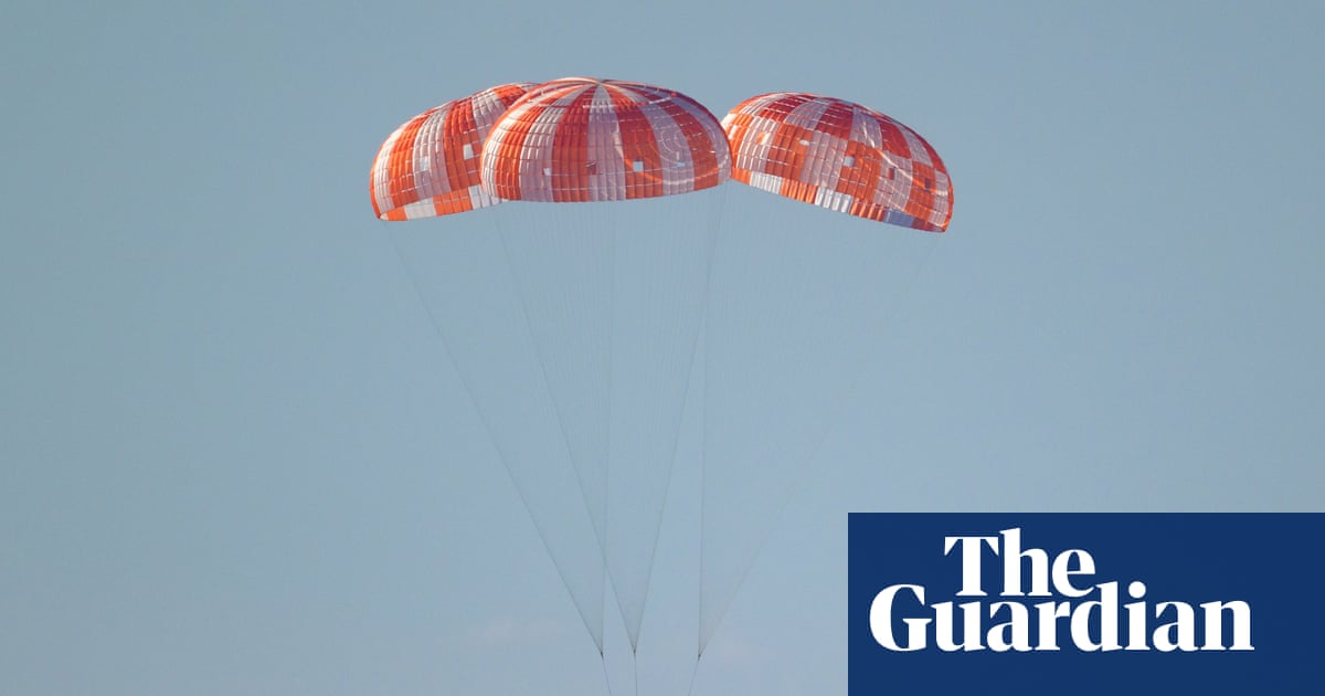 Jubilant return of Artemis II shadowed by ‘extinction-level’ cuts to Nasa: ‘It’s discordant’ | Artemis II