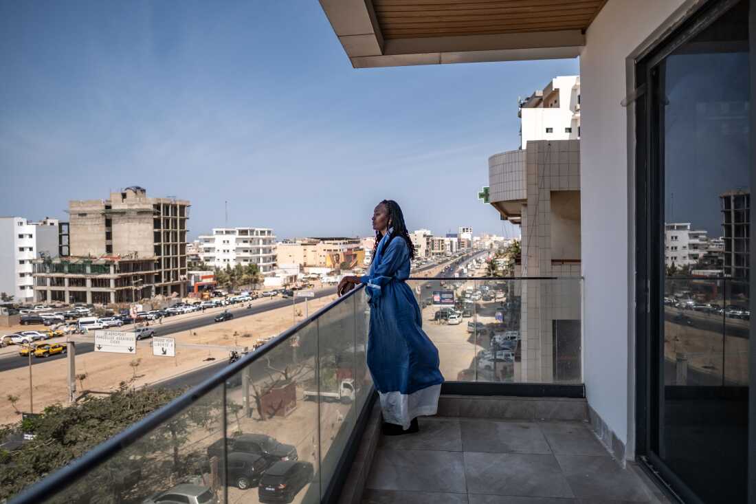 Aminata Diallo, acting head of Senegal's Great Green Wall Agency, photographed at the agency's offices in Dakar, Senegal.