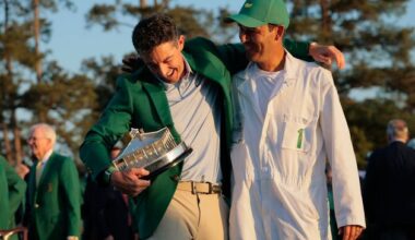 Rory McIlroy retains his Masters title at Augusta National to claim sixth career Major