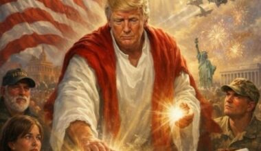 Donald Trump deletes AI image of himself as Jesus-like figure after drawing global outrage