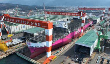 Japan shipbuilding orders fall 15%, despite push from Tokyo