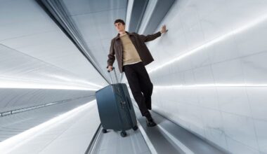 Can your luggage defy gravity? Samsonite tries to