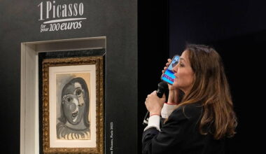 Man left stunned after winning Picasso painting in raffle