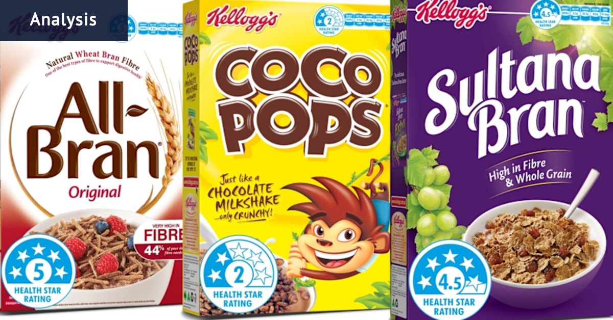 What goes into a food health star rating – and crucially, what doesn’t