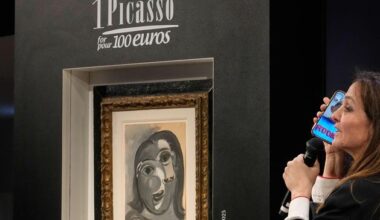 Man left stunned after winning Picasso painting worth €850,000 in raffle