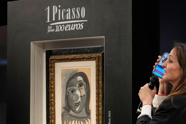 Man left stunned after winning Picasso painting worth €850,000 in raffle
