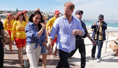Harry and Meghan on a different kind of foreign trip in Australia