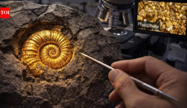 183-million-year-old “golden” fossil fooled scientists for decades: Microscope reveals a completely different truth |